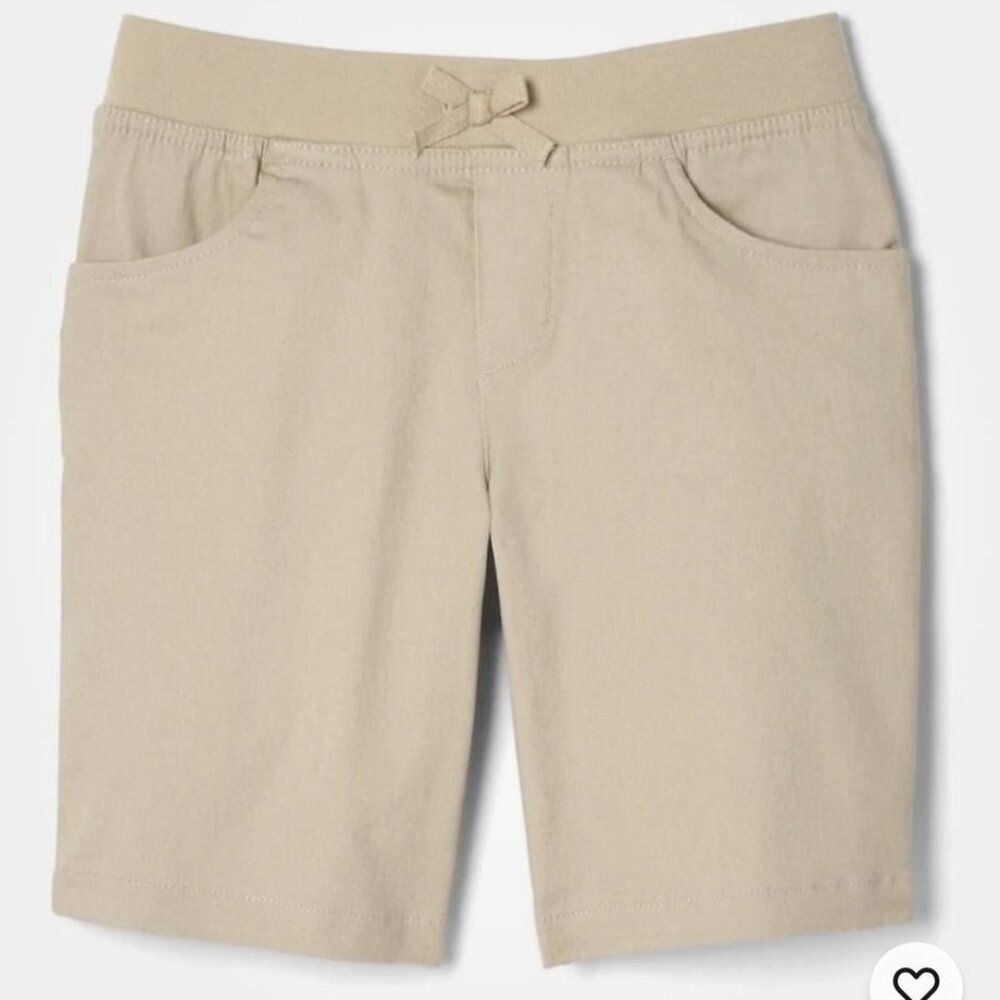 French Toast Girls’ Big Stretch Pull-On Tie Front Short 5